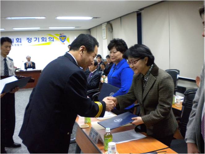 신경숙 원장님 경찰발전위원회 위원 위촉!!